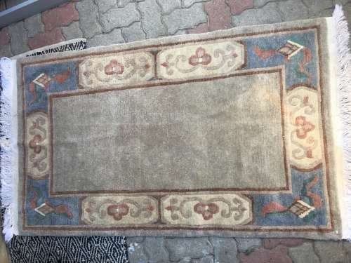 BEAUTIFUL SAVONNERIE CHINESE PURE WOOL PERSIAN CARPET